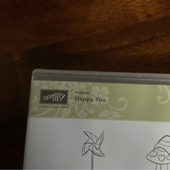 Stampin Up! Hostess Set - Happy You set of 8 clear mount stamp set - Picture 3 of 5